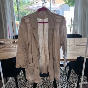 Linen blazer